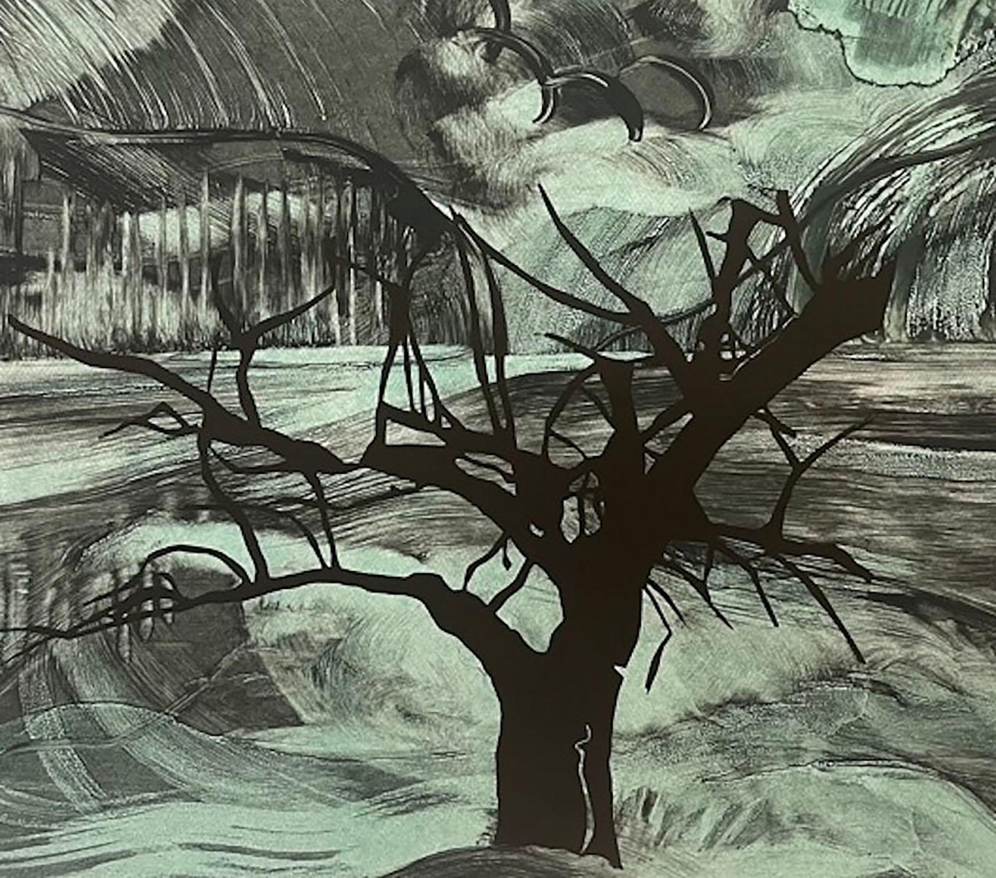 Watershed #10 - Print by Deborah Freedman