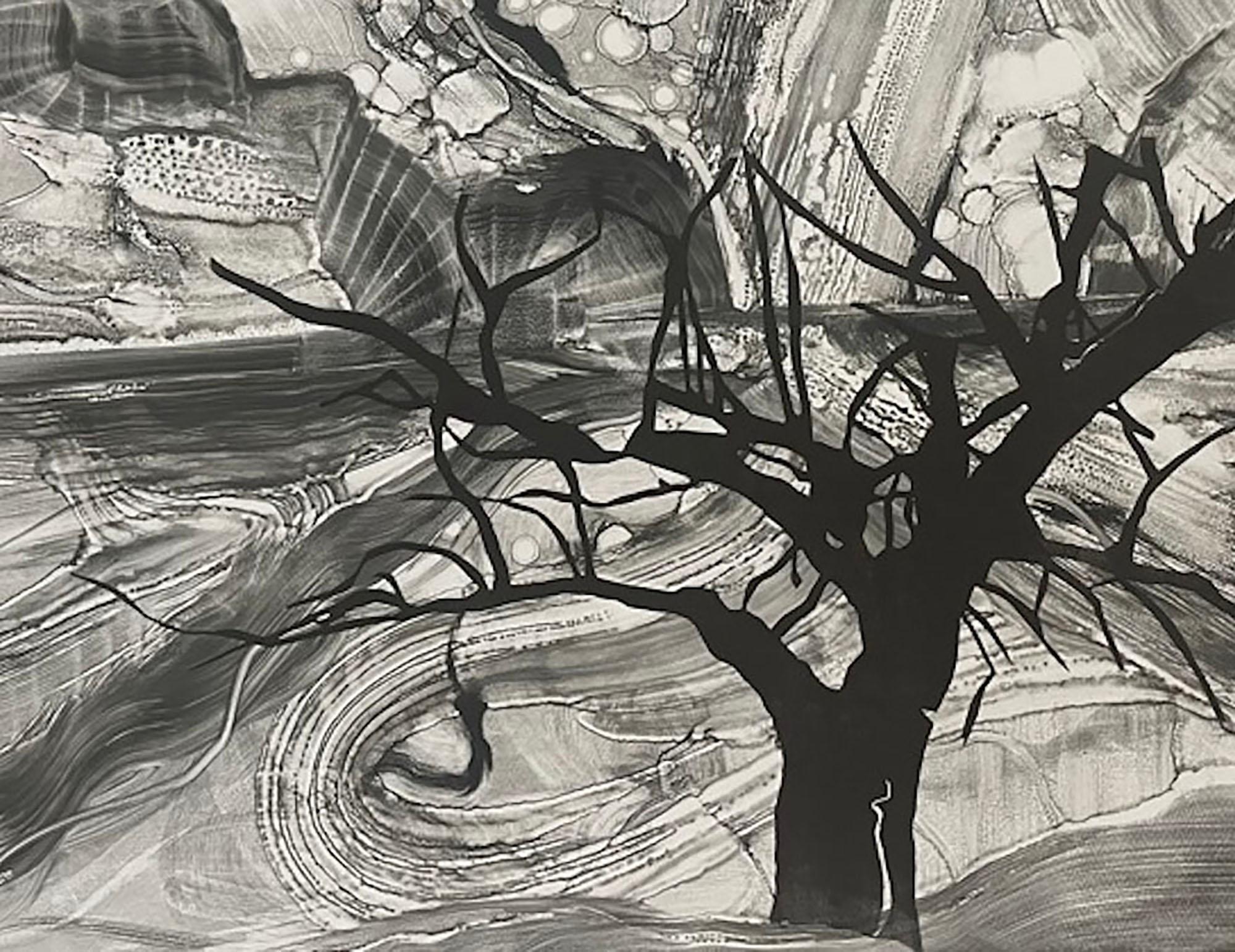 Watershed #12 - Contemporary Print by Deborah Freedman