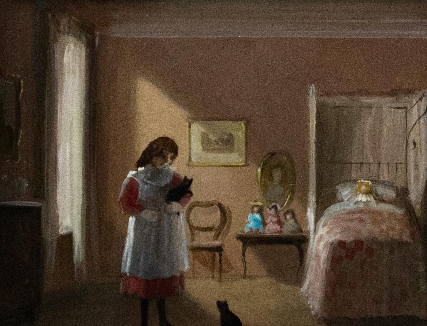 Deborah Jones (b.1922) - Framed 20th Century Oil, My Favourite Room 1