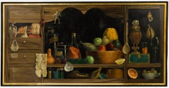 Deborah Jones (b.1922) - Framed Mid 20th Century Oil, The Kitchen Dresser