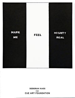 Deb Kass, Make Me Feel Mighty Real Pop Art silkscreen signed edition of only 35