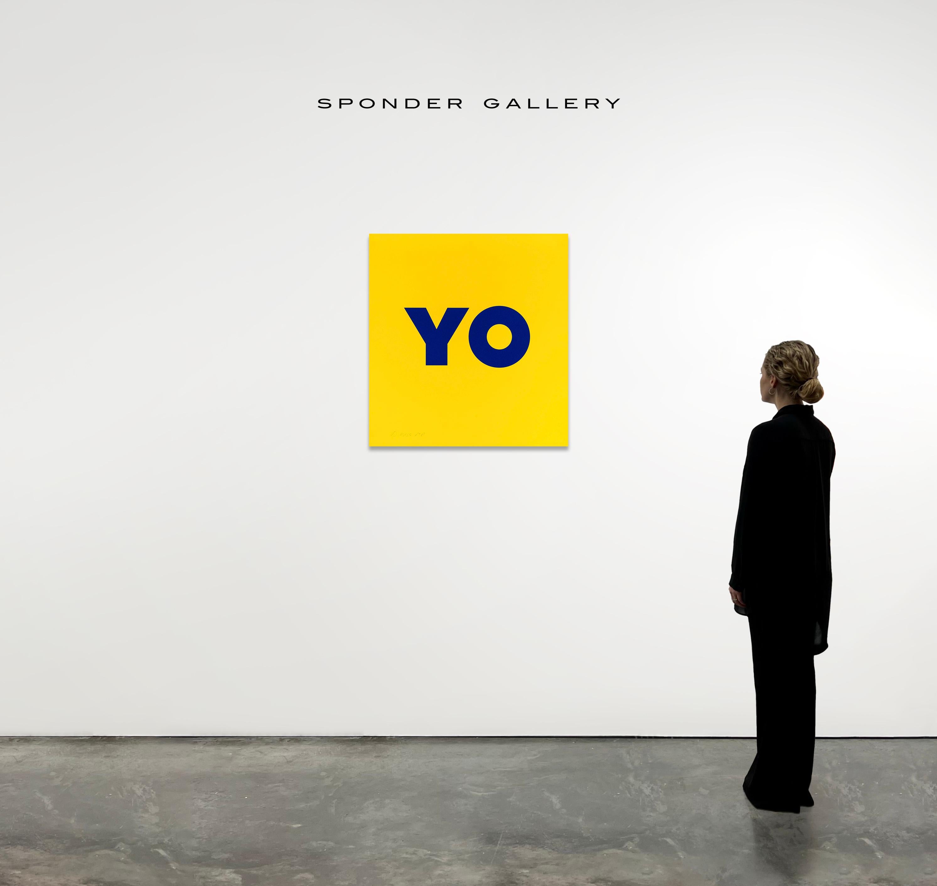 OY / YO - Print by Deborah Kass