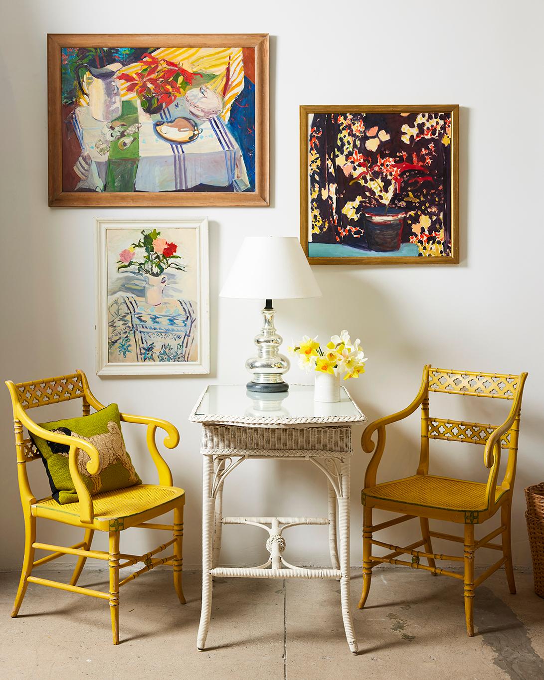 American Deborah Kriger, Floral Study, Late 20th Century For Sale
