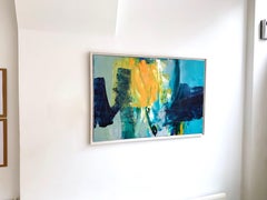 Canopy Glow: Abstract Painting by Deborah Lanyon