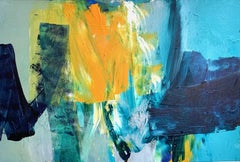 Canopy Glow: Abstract Painting by Deborah Lanyon