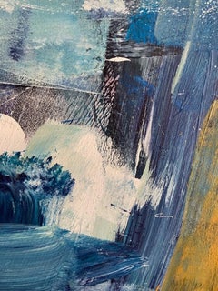 Deborah Lanyon, Summer Breeze, Original Painting, Abstract Art