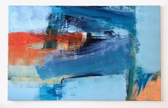 East Hill: Abstract Painting by Deborah Lanyon