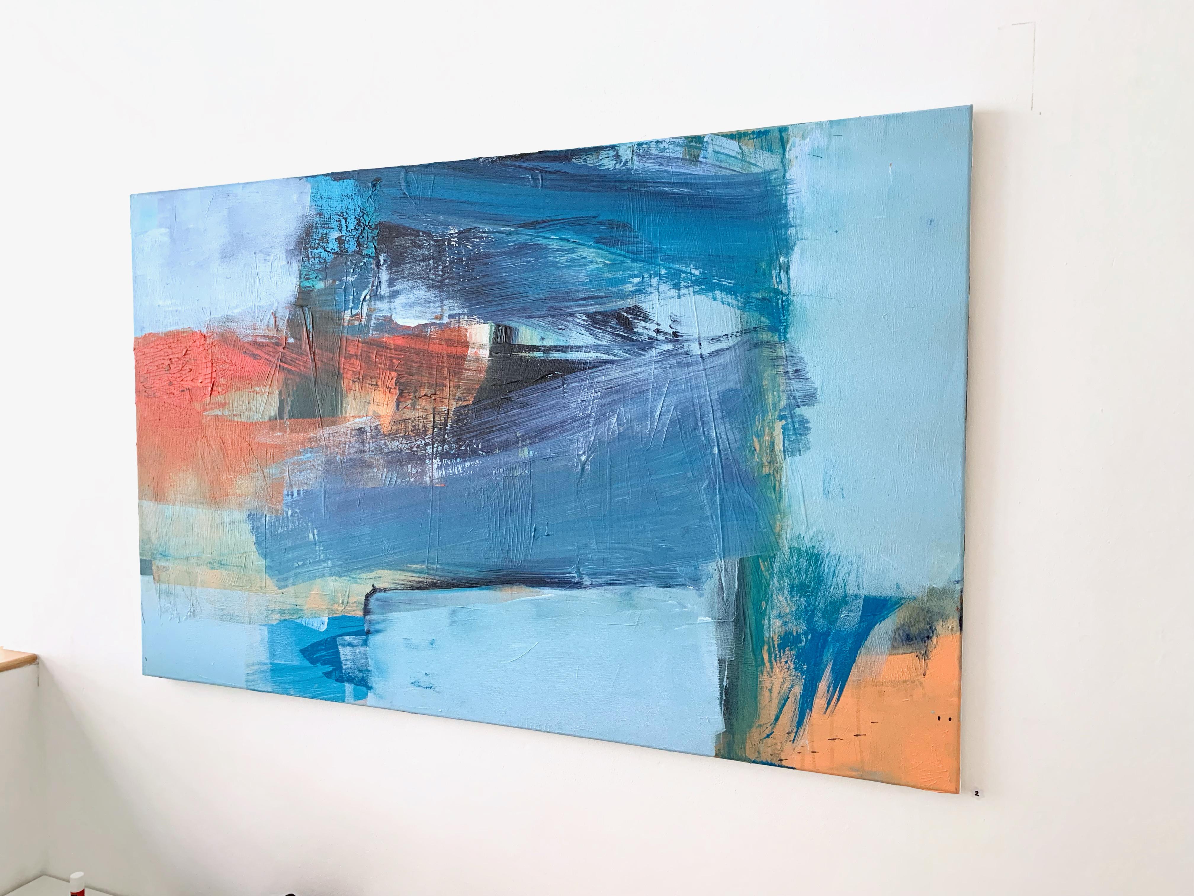 East Hill: Abstract Painting by Deborah Lanyon For Sale 1