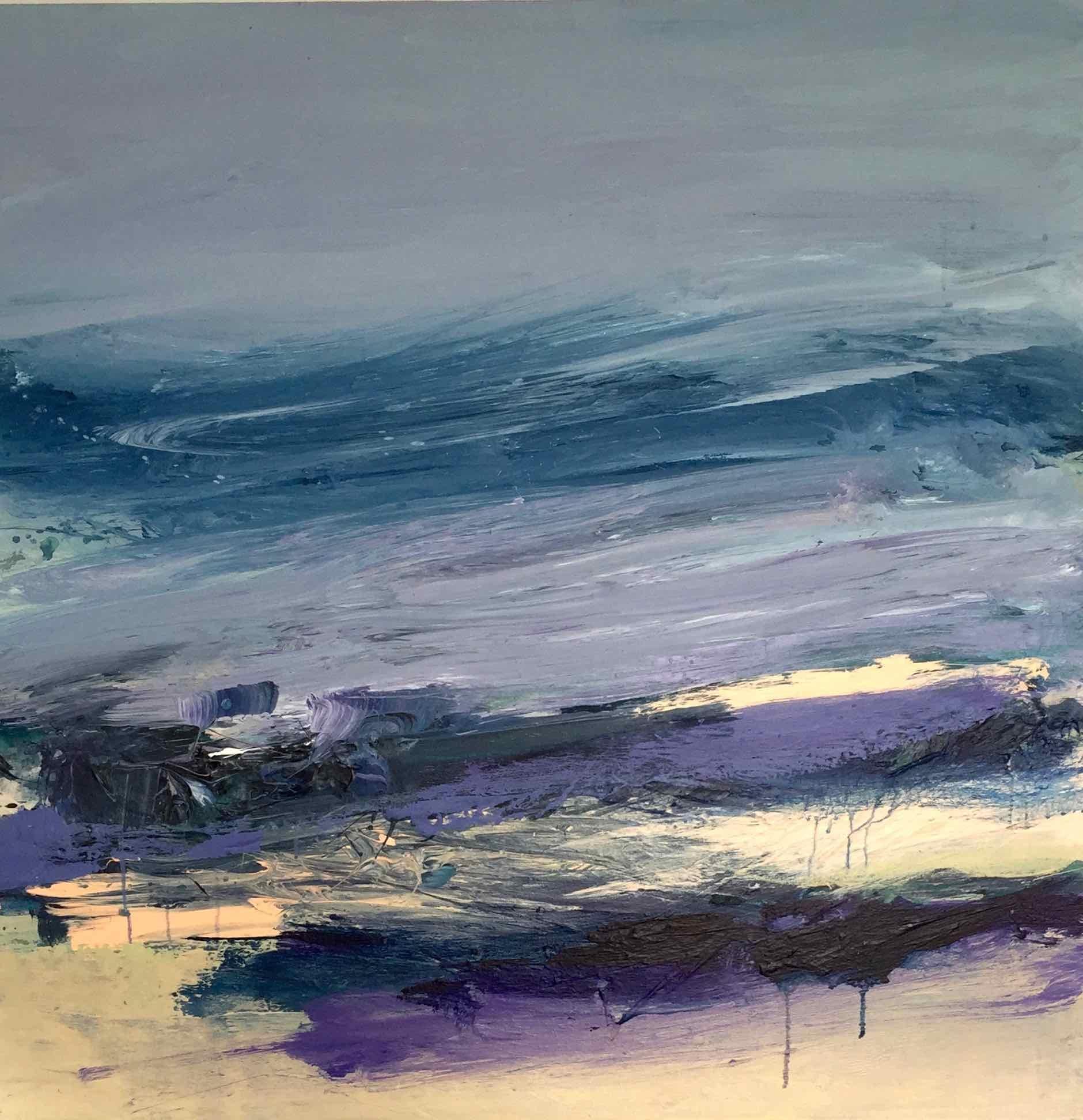 abstract coastal paintings