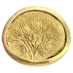 Deborah Murdoch 18kt Gold Vermeil Tree Of Life Ring