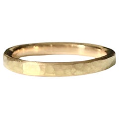 Deborah Murdoch 18kt Yellow Gold Textured Ring Band Deborah Murdoch 18kt Yellow Gold Textured Ring Band