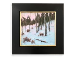 Winter Dance (Alpine landscape, aspen trees, snow)