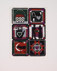 "Die Segen" (Sins/Blessing) - 1986 Lithograph On Paper