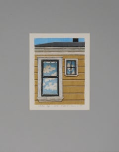 Vintage "Weather Eye" - 1989 Lithograph on Paper