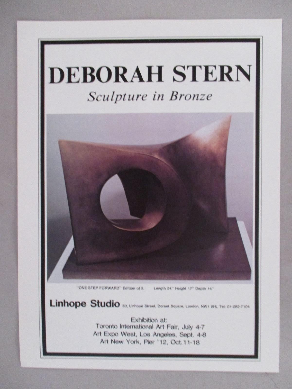 Ein Schritt nach vorn Ausgabe 1/9 Bronze-Skulptur im Angebot 5