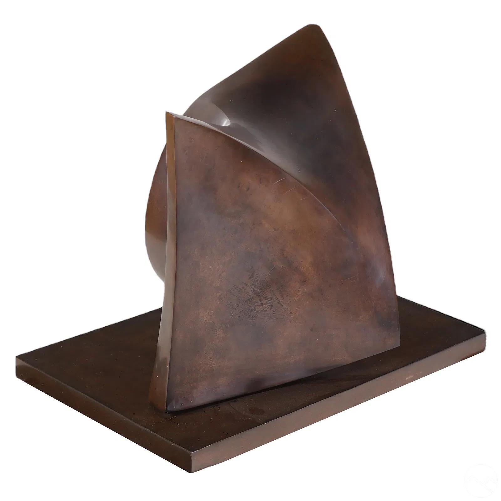 Ein Schritt nach vorn Ausgabe 1/9 Bronze-Skulptur im Angebot 3