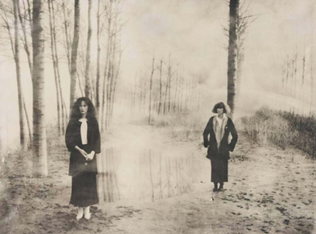 Deborah Turbeville Black and White Photograph - Women in the Woods: Ella and Isabella, VOUGE Italia