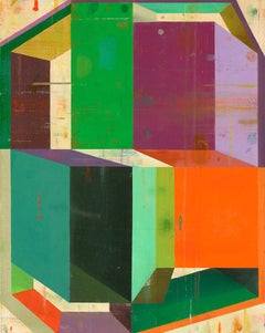 Curós, Abstract geometric, contemporary painting