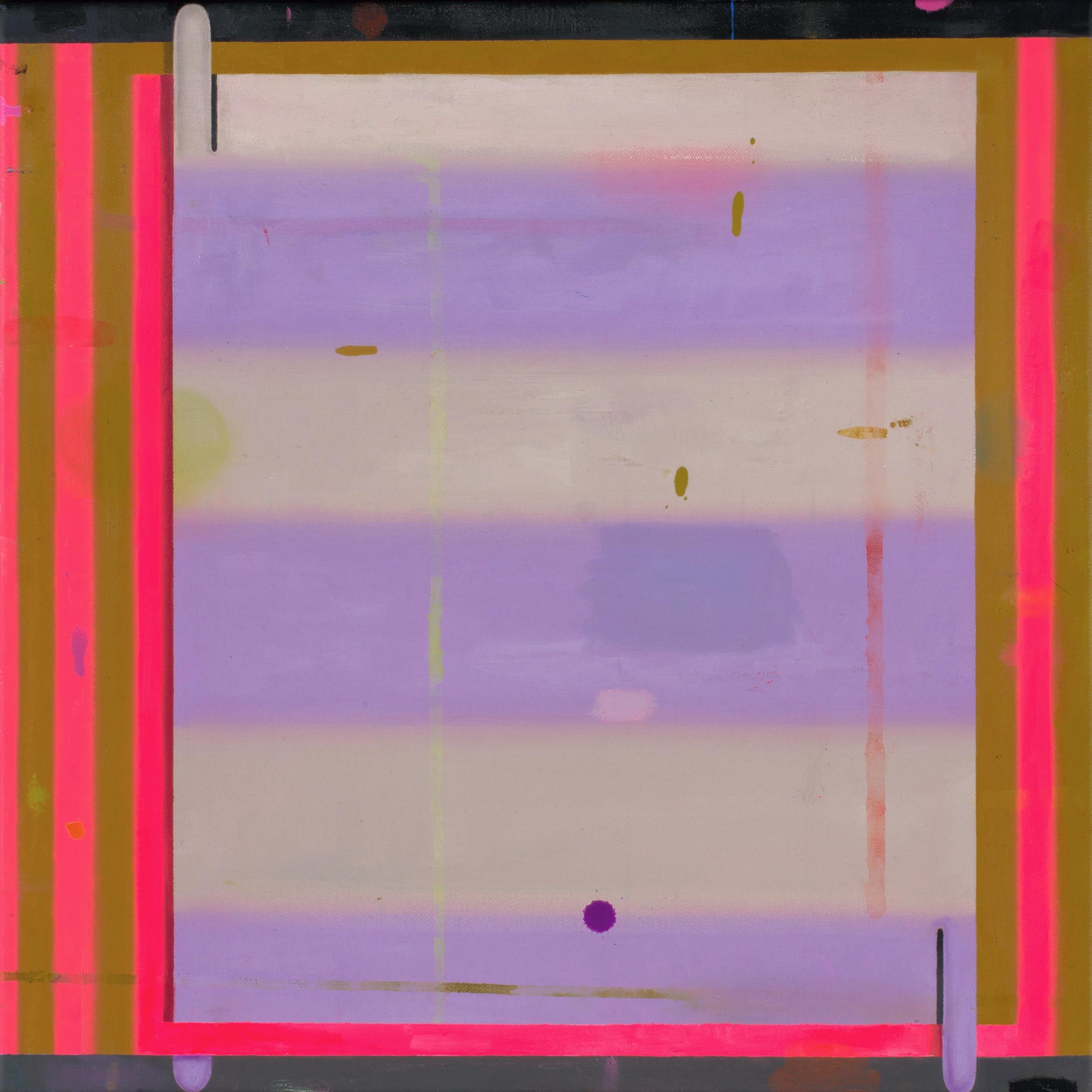Abstract Painting Deborah Zlotsky - "Jamais ne se répète, mais rime" 2025 huile sur toile
