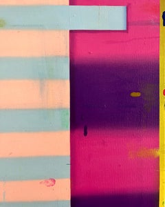 "Portmanteau" 2025 oil on canvas 20 x 20 in.