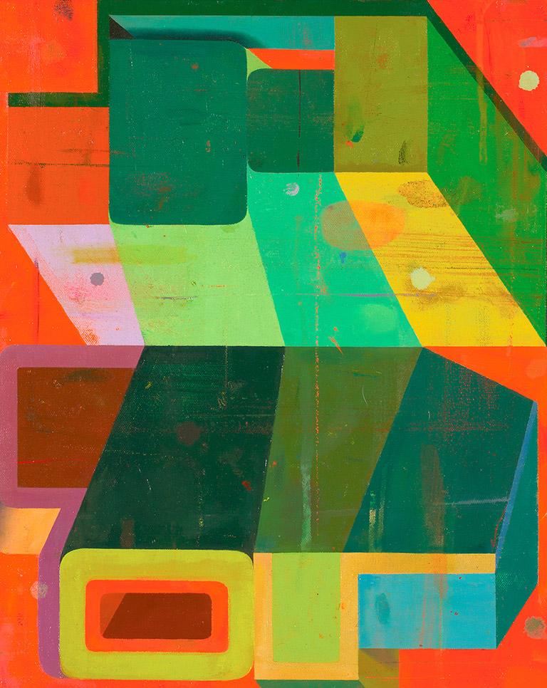 Deborah Zlotsky Abstract Painting - Riba Nemisi Lorens