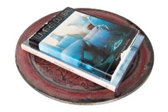 Debossed Large Glazed Terra Cotta Charger