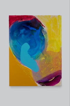 Blue Seed (großformatige zeitgenössische abstrakte Malerei)