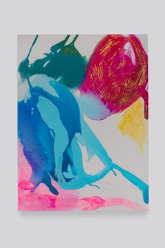 Cerulean Flow (großformatige zeitgenössische abstrakte Malerei)