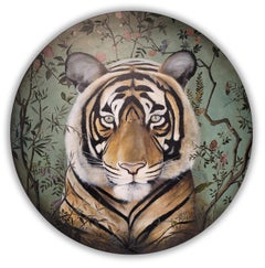 Gucci Tiger Realism Nature Wildlife Painting