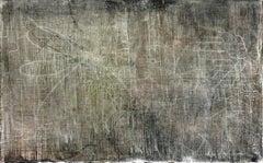 Zion #1  Abstraktes Gemälde auf Leinwand von Debra Ferrari, Organische Moderne