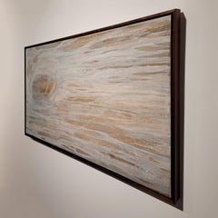 Zion 3 Contemporary Neutral Abstract Canvas Painting By Debra Ferrari