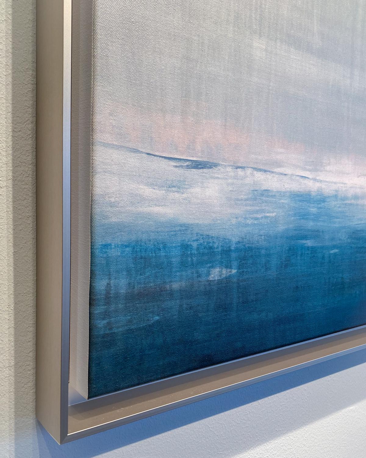 Coastal est une magnifique impression de paysage abstrait inspirée d'une de mes peintures. Faisant partie de ma série 