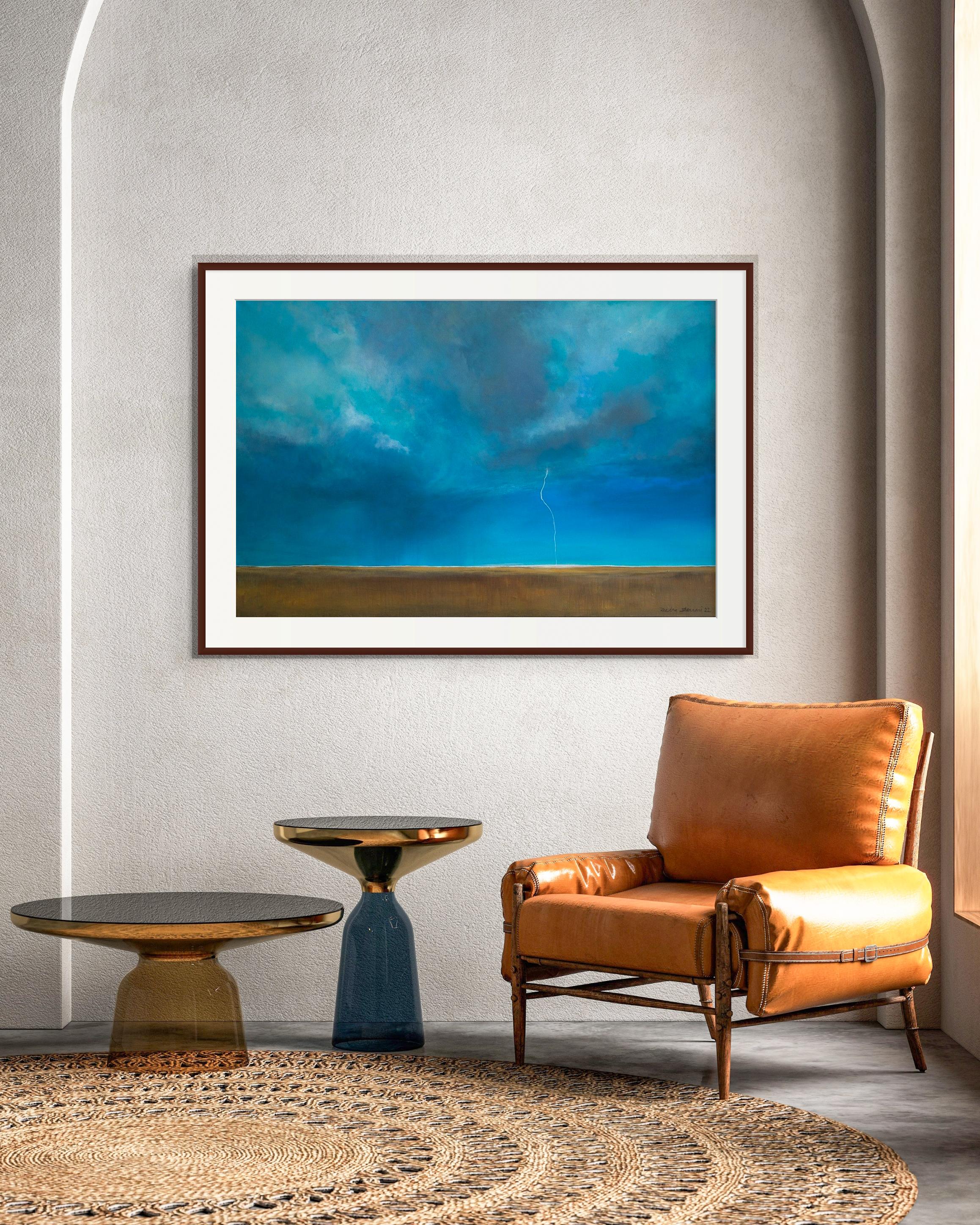 Sturm 1  [Archivalische Tinte auf Papier, 40x60 in] – Print von Debra Ferrari