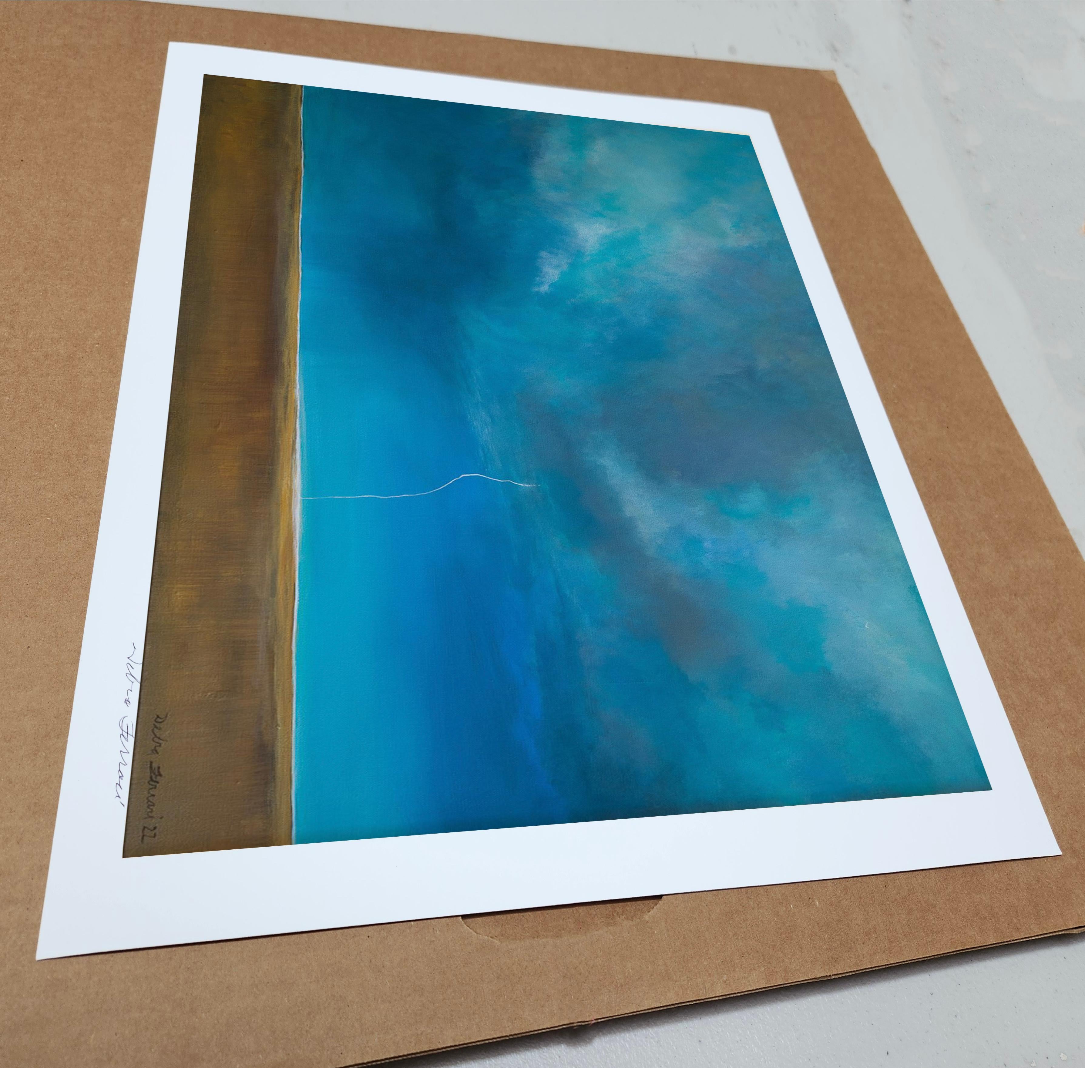 Sturm 1  [Archivalische Tinte auf Papier, 40x60 in] im Angebot 1