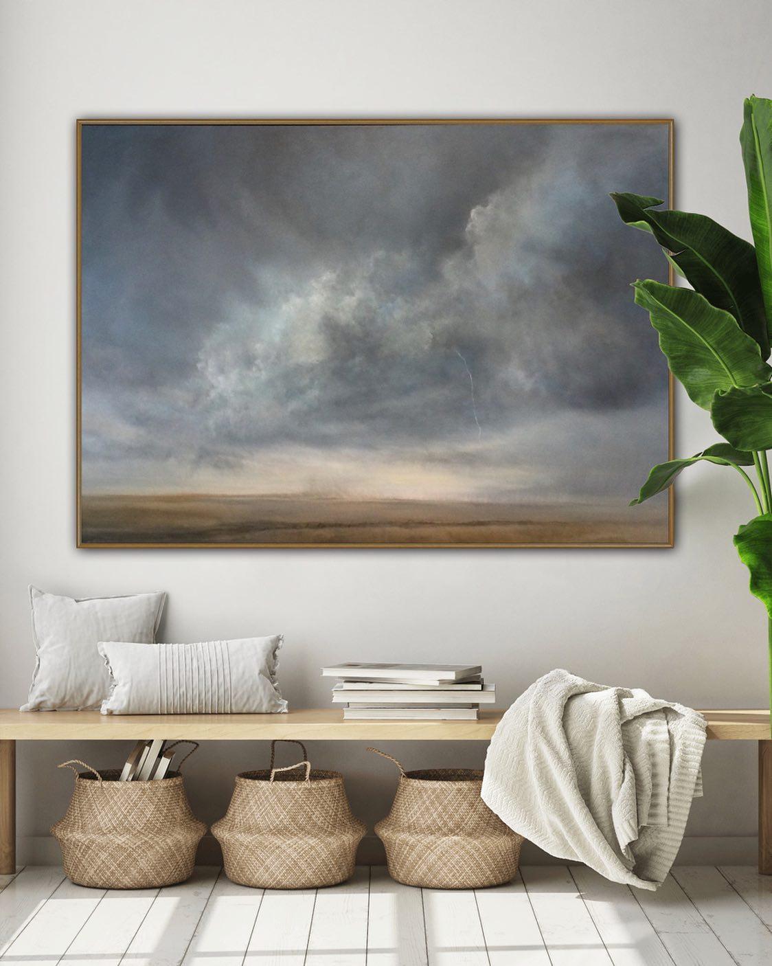 Storm 2  [Archival Ink on Paper, 50x70 in] - Print by Debra Ferrari