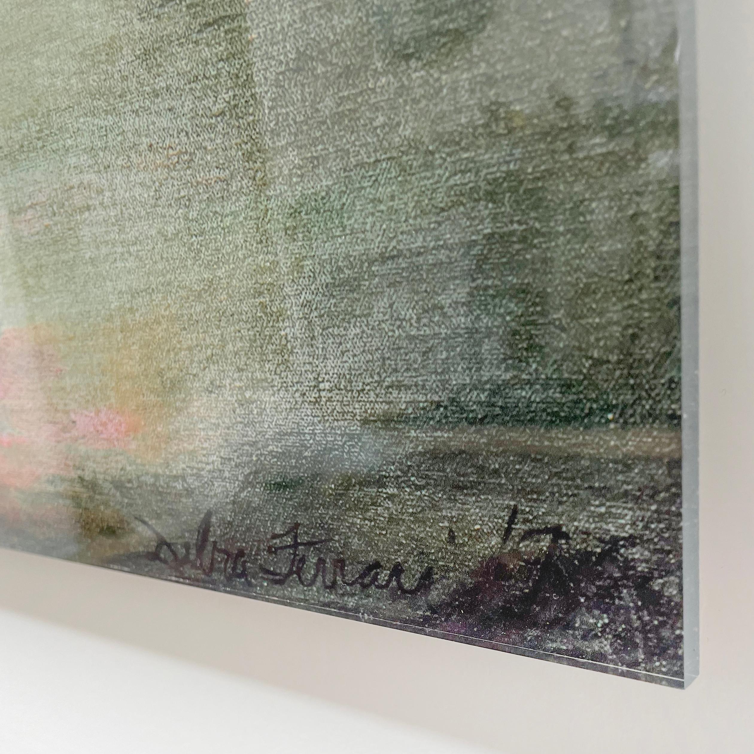 Verde  Archivtinte auf Acryl im Angebot 3