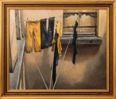 Debra Goertz "Wash Day" Oil on Canvas