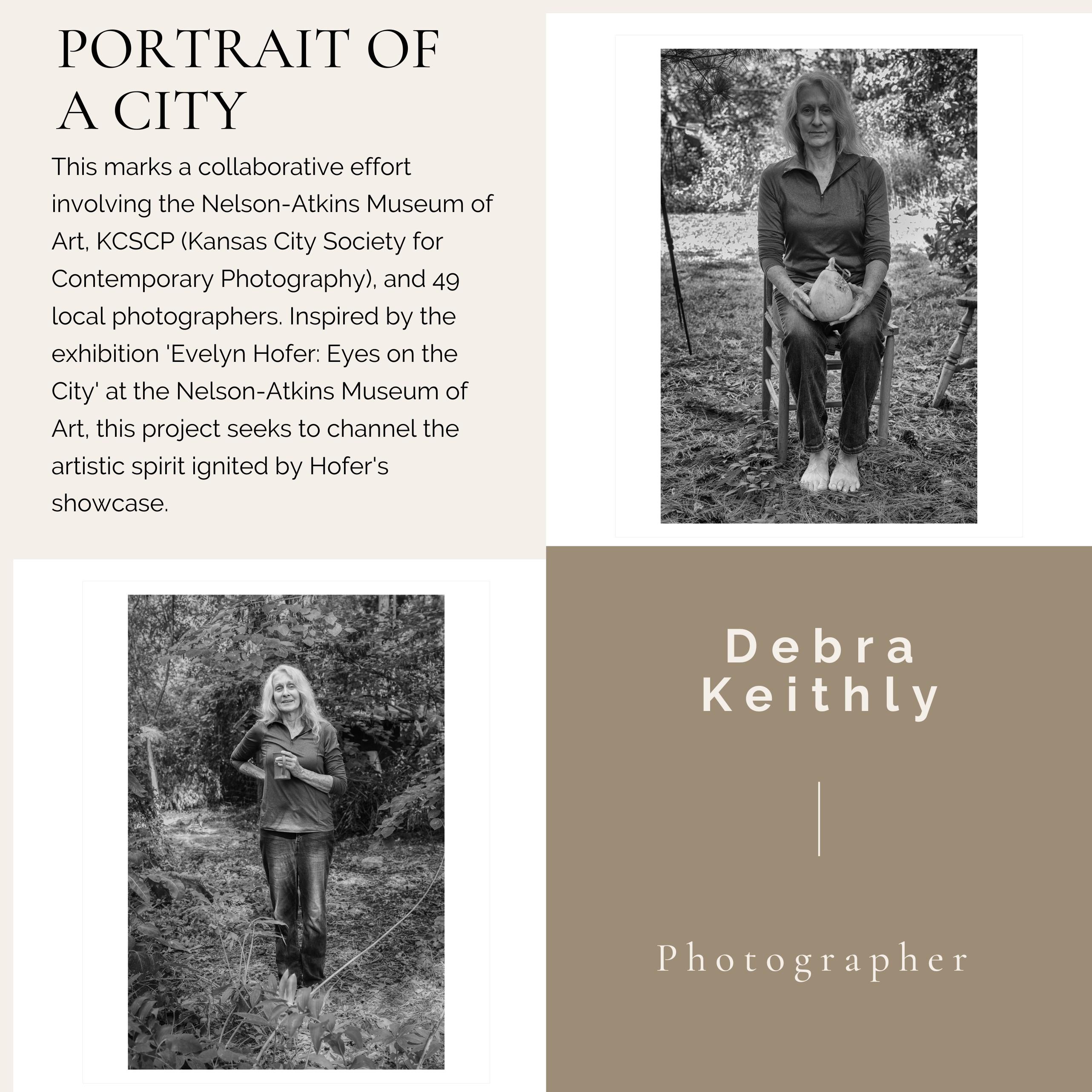 In Conversation (40% OFF LIST PRICE) - Gray Portrait Photograph by Debra Keithly