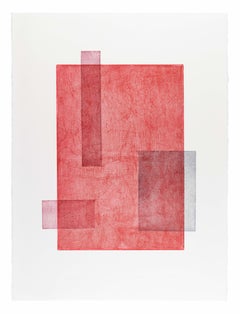 Blanket III, Photographic Etchings & Abstract Geometric Monoprint, 2022