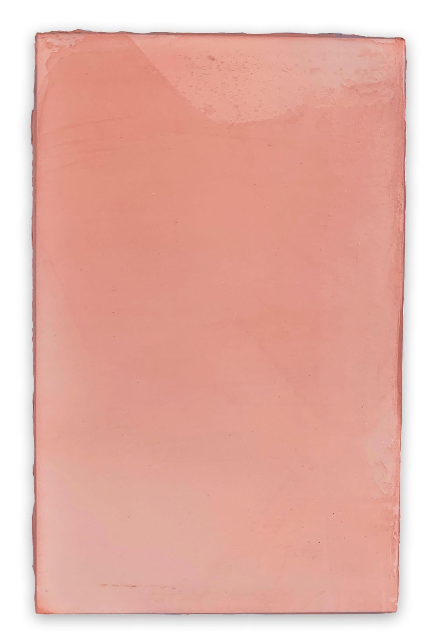 Memoria di primavera (pittura astratta) - Abstract Painting Rosa di Debra Ramsay