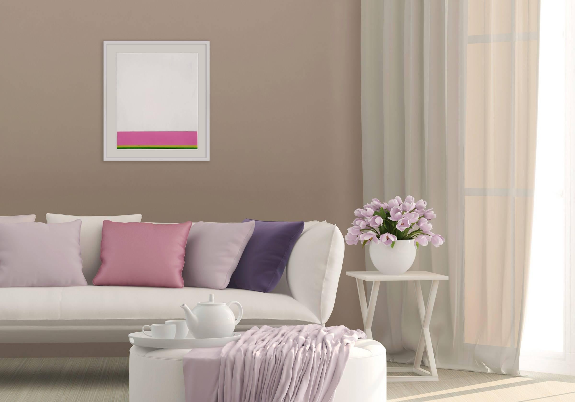 Ritratto di una magnolia (Pittura astratta) - Painting di Debra Ramsay