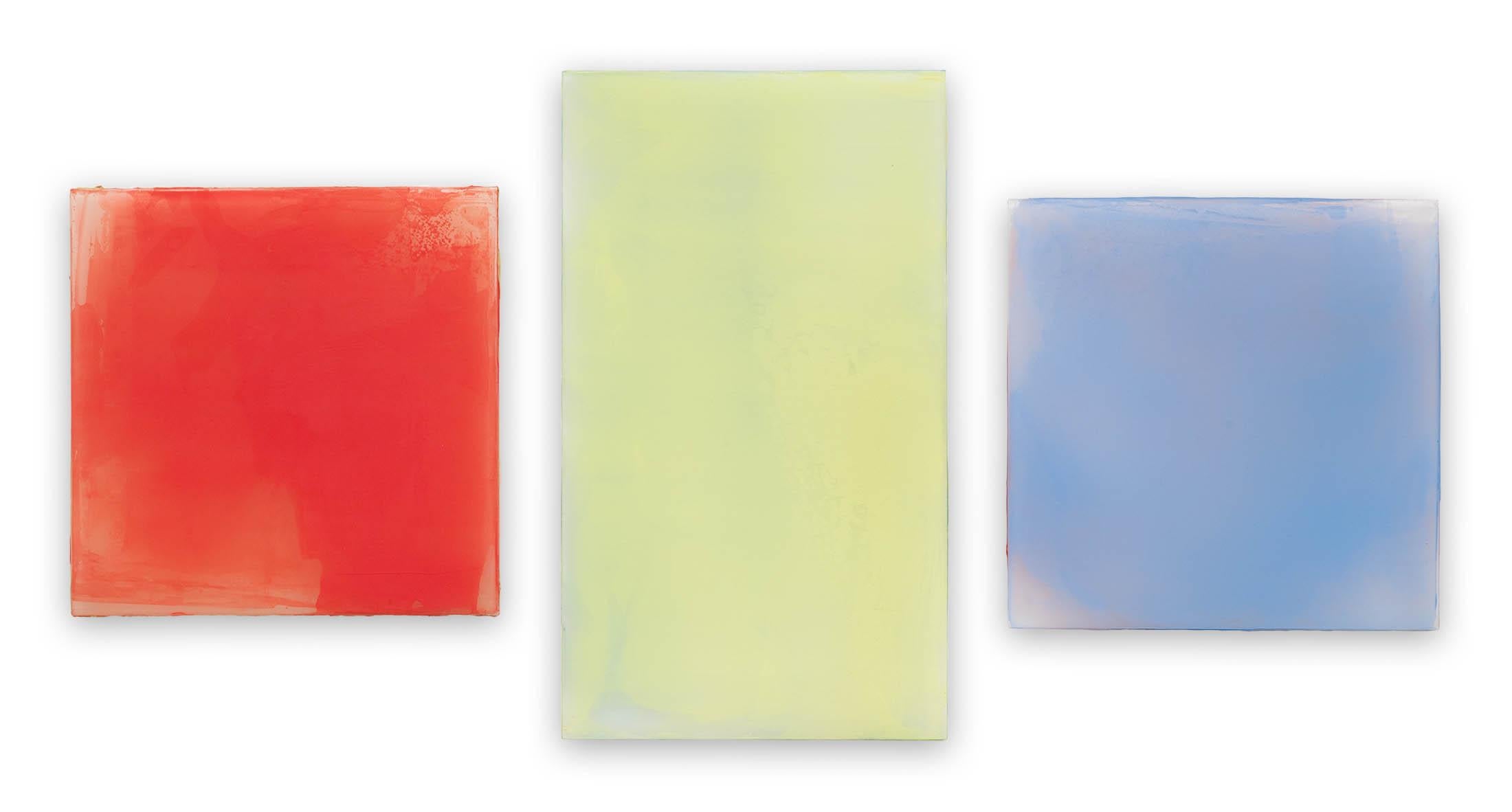 Debra Ramsay Abstract Painting – Shared Color (Abstraktes Gemälde)