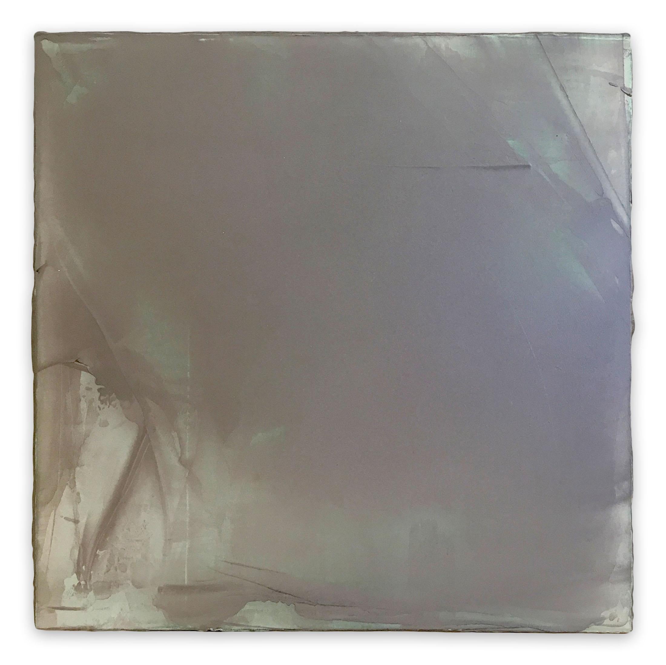Abstract Painting Debra Ramsay - La lumière de la neige (peinture abstraite)