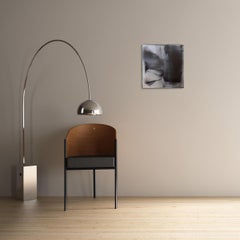 The wind turning in circles invents the dance (Abstract painting)