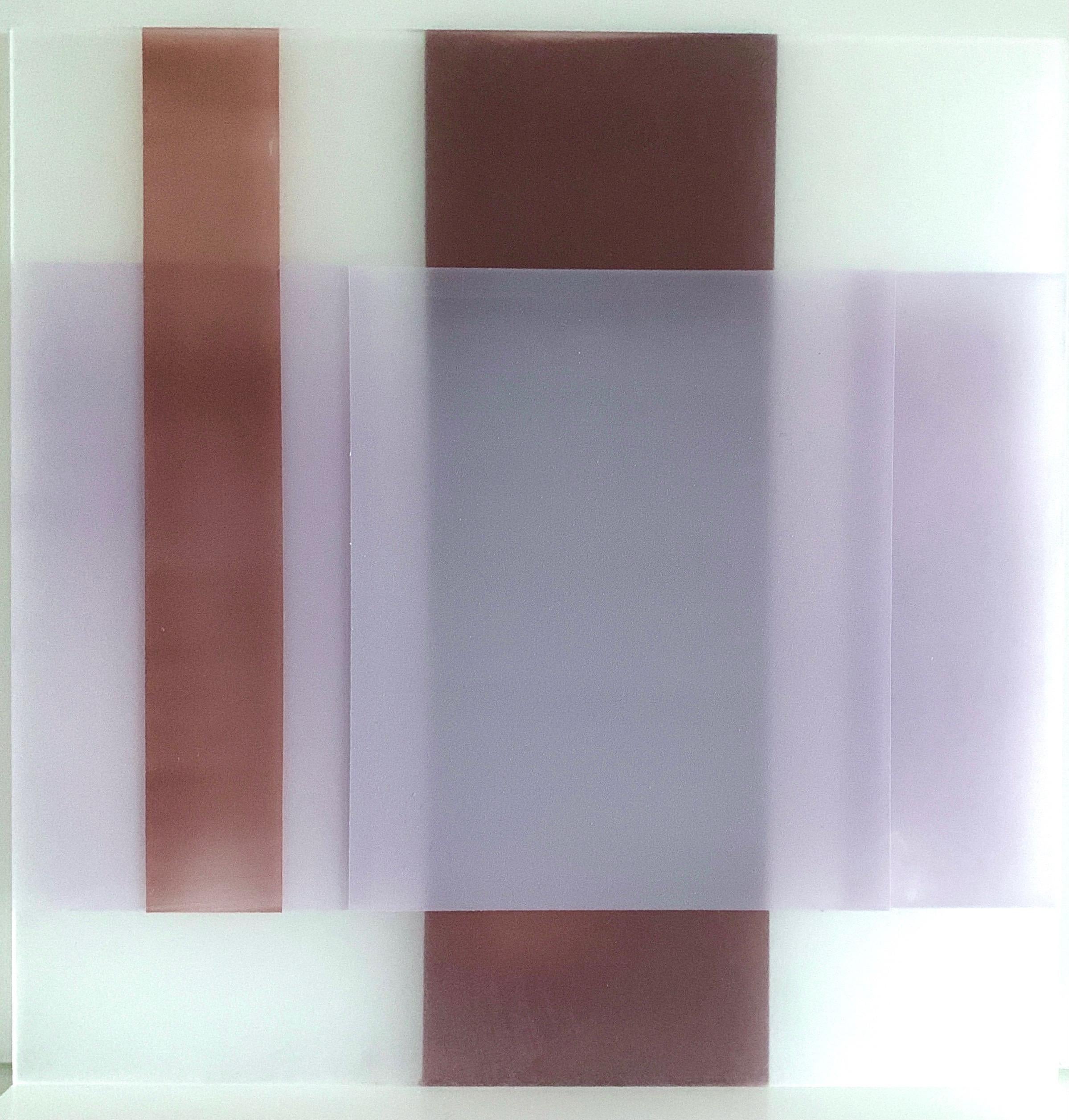 Debra Ramsay Abstract Painting - Twilight & Dawn 1_2, minimalist abstract painting