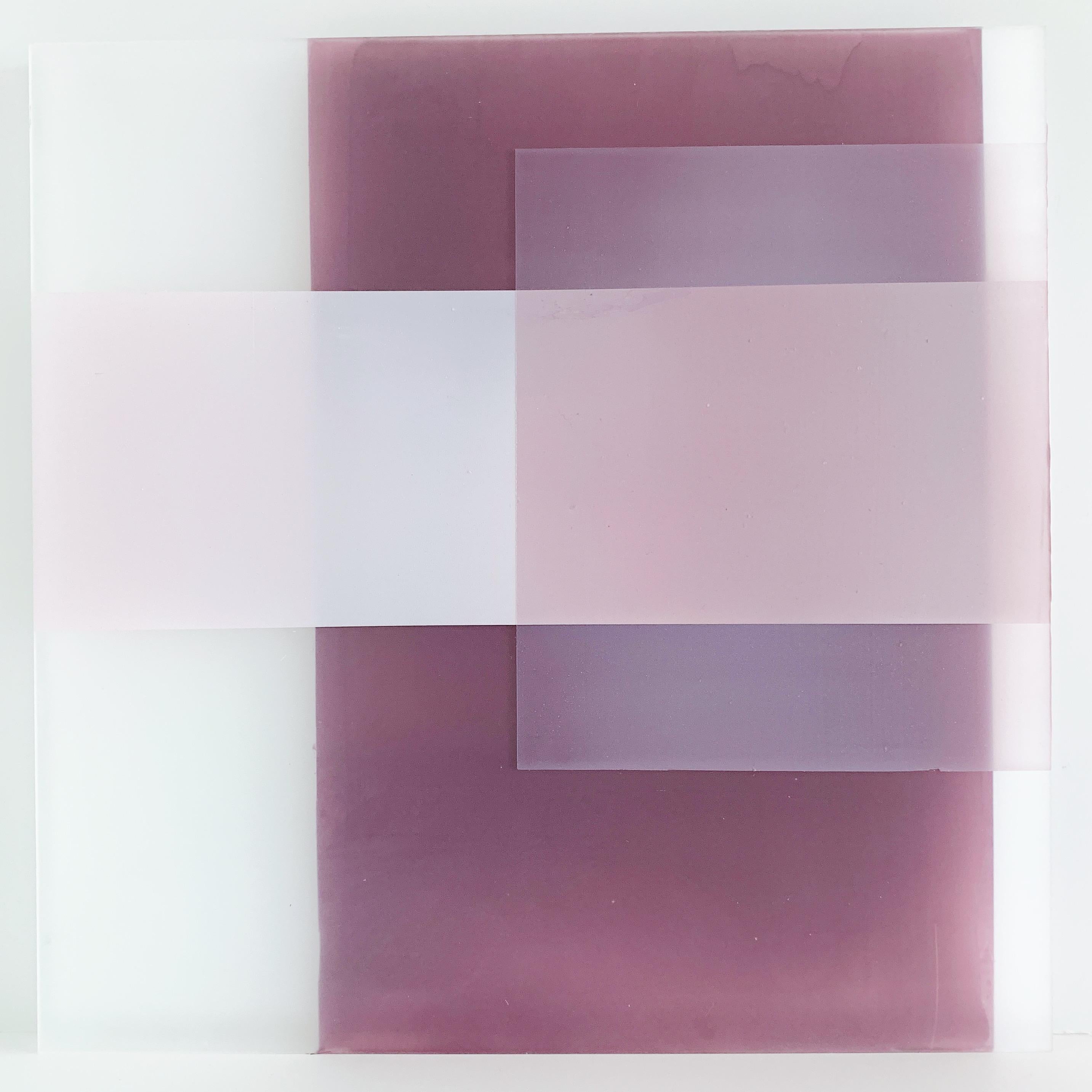Debra Ramsay Abstract Painting - Twilight & Dawn 2_3, minimalist abstract painting