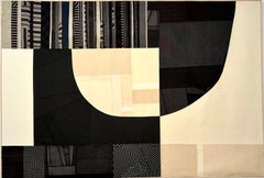 Debra Smith "Holding Light, Large #2" - Geometric Textile Artwork