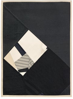 Debra Smith "Holding Light, Small #1" - Abstract Geometric Textile Artwork