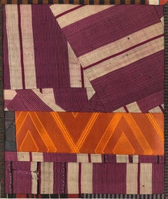 Debra Smith "Talking Stories 6" -- Abstract Silk Collage