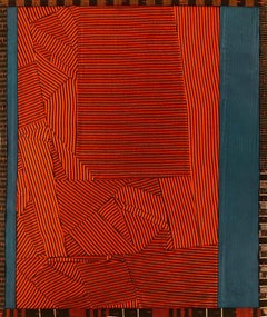 Debra Smith "Talking Stories 8" -- Abstract Silk Collage